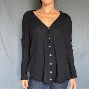 Urban Outfitters Waffle Knit Top